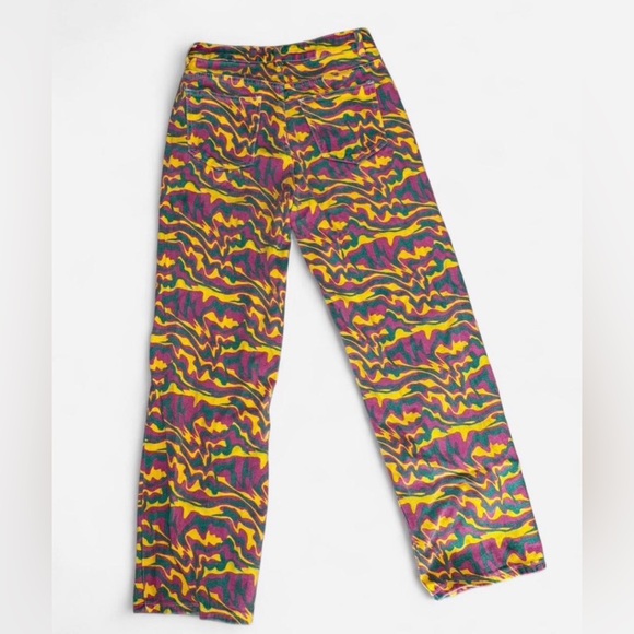 Colorful Patterned Jeans - Picture 2 of 4